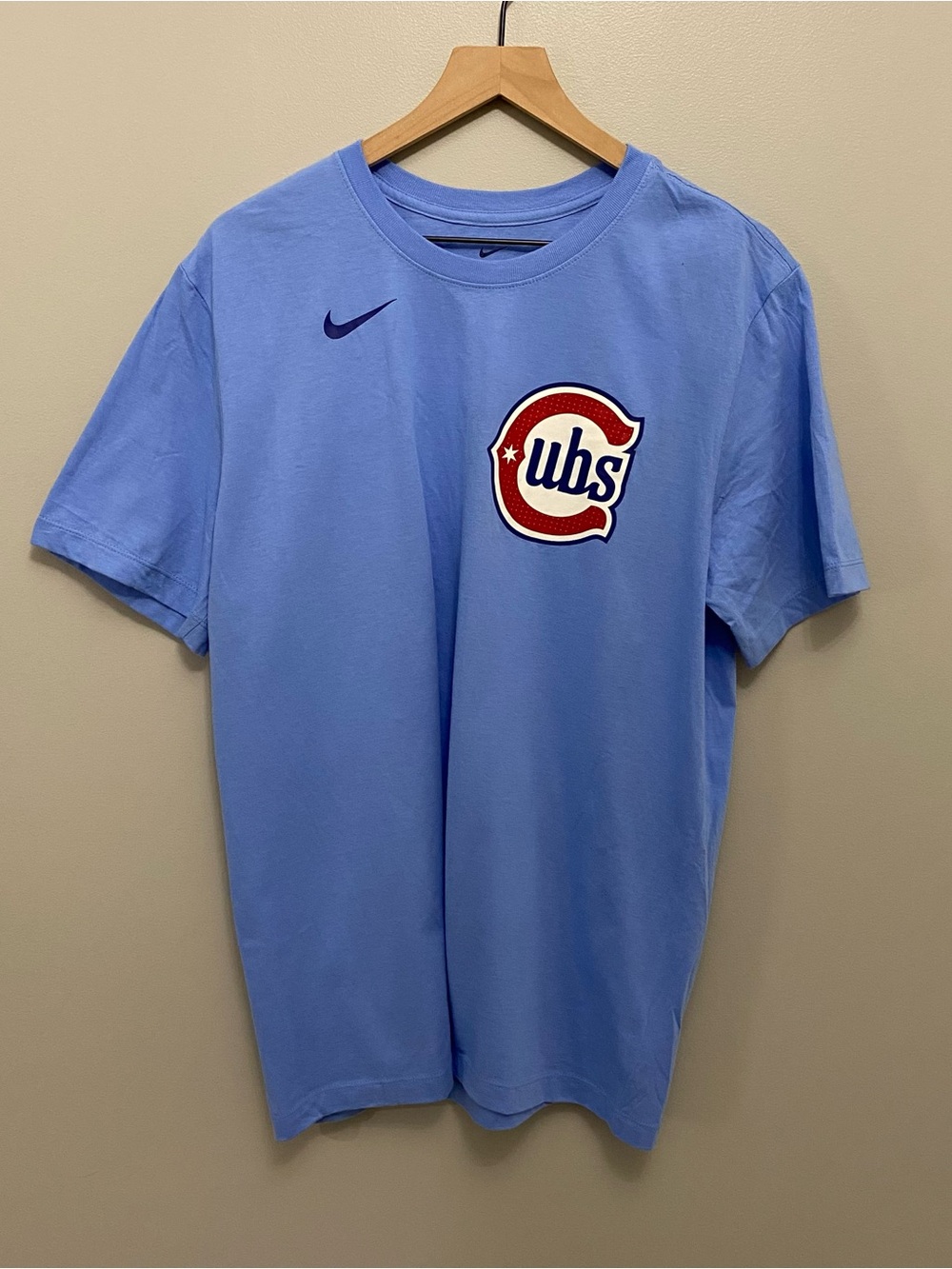 Nike Chicago Cubs Pete Crow-Armstrong Alternate Wordmark Shirt Mens L NWT - Picture 10 of 11